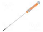 Screwdriver: precision; slot; SL 4; 150mm PG TOOLS