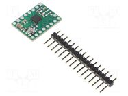 Stepper motor controller; DRV8434A; 1.2A; Uin mot: 4.5÷48V; green POLOLU