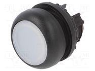 Switch: push-button; 22mm; Stabl.pos: 1; white; M22-FLED,M22-LED EATON ELECTRIC