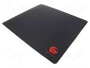 Pad; black; mouse; 400x450x3mm GEMBIRD