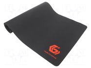 Pad; black; mouse; 350x900x3mm GEMBIRD