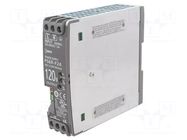 Power supply: switching; for DIN rail; 120W; 24VDC; 5A; 85÷264VAC IDEC