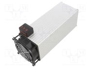 Heater; 750W; 230V; IP20; for DIN rail mounting; 35m3/h PLASTIM