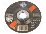 Cutting wheel; Ø: 115mm; Øhole: 22mm; Disc thick: 3.2mm; bulk PG PROFESSIONAL
