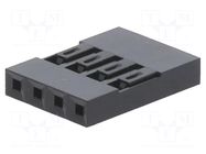 Connector: pin strips; plug; male/female; PIN: 4; Mini-PV™; 2.54mm AMPHENOL COMMUNICATIONS SOLUTIONS