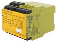 Module: safety relay; Usup: 230÷240VAC; Usup: 24VDC; IN: 5; OUT: 10 PILZ