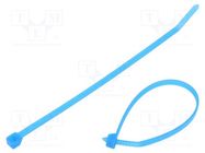 Cable tie; L: 188mm; W: 4.8mm; TEFZEL; 222N; light-blue; Ømax: 48mm PANDUIT