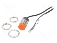 Sensor: inductive; OUT: PNP / NC; 0÷15mm; M30; Connection: lead; 2m AUTONICS