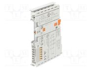 Digital input; for DIN rail mounting; 750/753; IP20; IN: 8; 0÷55°C WAGO