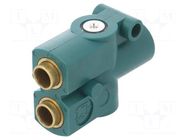 Plug the vacuum generator; 2÷8bar CROUZET