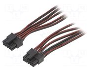 Cable; female-female; PIN: 10; 0.4m; 4A; Insulation: PVC; TLYp ESPE