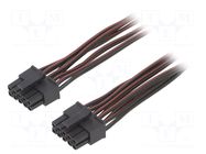 Cable; female-female; PIN: 10; 0.6m; 4A; Insulation: PVC; TLYp ESPE