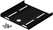 2.5 Inch Hard Drive Mounting Frame to 3.5 Inch - 1-fold, black - suitable for the installation of a 2.5 inch hard disk in a 3.5 inch housing slot