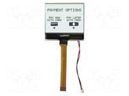 Display: LCD; graphical; 160x100; FSTN Positive; white; LED; PIN: 14 NEWHAVEN DISPLAY INTERNATIONAL