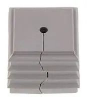 CABLE GROMMET, OPEN, TPE, GREY