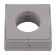 CABLE GROMMET, OPEN, TPE, GREY