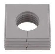 CABLE GROMMET, OPEN, TPE, GREY