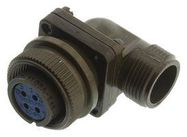 CIRCULAR CONNECTOR PLUG SIZE 14S, 4 POSITION, CABLE