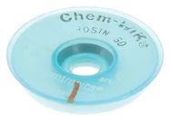 BRAID, DESOLDERING, ROSIN, 5FT