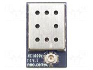 Module: RF; u.FL; RF; 868MHz; GPIO,I2C,UART; -94dBm; 10dBm; SMD; U.FL NeoCortec