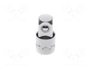 Reduction; Chrom-vanadium steel; Size: 1/4"F,3/8"M; DIN: DIN 3121 HÖGERT TECHNIK