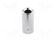 Adapter; hexagon 1/4"/ square 1/4"; for hex bits 1/4" HÖGERT TECHNIK