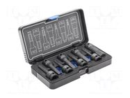 Wrenches set; hex key,socket spanner,impact; Mounting: 1/2" HÖGERT TECHNIK