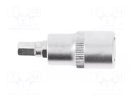 Socket; hex key,socket spanner; HEX 5mm; Socket bit length: 55mm HÖGERT TECHNIK