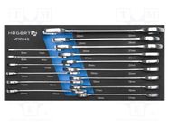 Tool: wrenches set; 15pcs; Kind of wrench: spanner HÖGERT TECHNIK