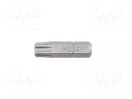 Screwdriver bit; Torx®; TX40; Overall len: 25mm; 5pcs. HÖGERT TECHNIK