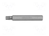 Screwdriver bit; Torx®; TX20; Socket size: 10mm; Overall len: 75mm HÖGERT TECHNIK