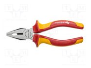 Pliers; insulated,universal; 160mm; 1kVAC; Cut: with side face HÖGERT TECHNIK