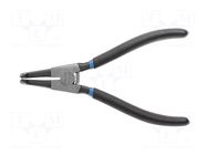 Pliers; for circlip; internal; 19÷60mm; Pliers len: 180mm; angular HÖGERT TECHNIK