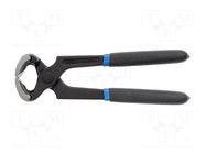 Pliers; end,cutting; ergonomic two-component handles; 180mm HÖGERT TECHNIK