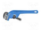 Wrench; adjustable,bent; 450mm; Max jaw capacity: 90mm HÖGERT TECHNIK