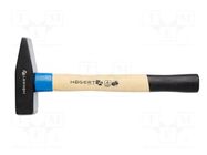 Hammer; fitter type; 2kg; wood (ash) HÖGERT TECHNIK