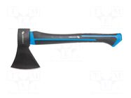 Axe; hardened steel; 334mm; 1kg; fiberglass HÖGERT TECHNIK