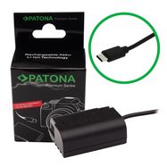 PATONA Premium USB-C Input battery adapter for Panasonic DMW-BLK22 DC-S5 G9 GH5 GH5S GH6, PATONA