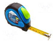 Measuring tape; L: 8m; Width: 25mm; Class: II; measure HÖGERT TECHNIK