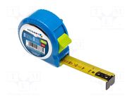 Measuring tape; L: 5m; Width: 19mm; Class: II; measure HÖGERT TECHNIK