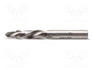 Drill bit; for wood,two-step; Ø: 6.5mm,9.5mm; L: 85mm; M35 steel HÖGERT TECHNIK