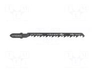 Hacksaw blade-set; wood,jigsaw; 100mm; 6teeth/inch; 5pcs. HÖGERT TECHNIK