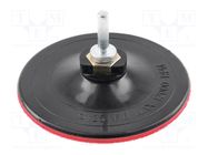 Bracking pad; Mounting: bur; plunger; Socket size: M14 HÖGERT TECHNIK