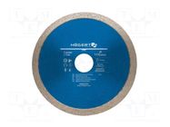 Cutting diamond wheel; Ø: 115mm; Øhole: 22.2mm; Disc thick: 1.4mm HÖGERT TECHNIK