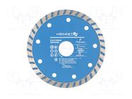 Cutting diamond wheel; Ø: 115mm; Øhole: 22.23mm; Disc thick: 2.2mm HÖGERT TECHNIK
