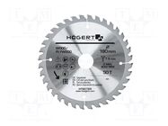 Circular saw; Ø: 190mm; Øhole: 30mm; W: 1.6mm; Teeth: 50 HÖGERT TECHNIK