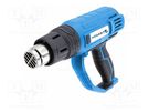 Electric hot shrink gun; 2kW; 300l/min,500l/min; Plug: EU; 230VAC HÖGERT TECHNIK