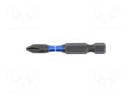 Screwdriver bit; Phillips; PH0; Kind: impact; Overall len: 50mm HÖGERT TECHNIK
