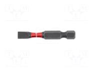 Screwdriver bit; slot; SL 6; Kind: impact; Overall len: 50mm; 2pcs. HÖGERT TECHNIK