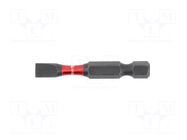 Screwdriver bit; slot; SL 6; 1/4"; Kind: impact; Overall len: 50mm HÖGERT TECHNIK